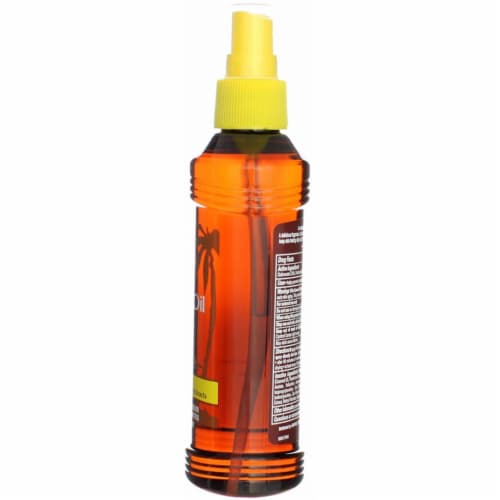 Banana Boat Dark Tanning Spray Oil SPF 4 Infused With Carrot + Banana Extracts + Coconut Oil Perspective: bottom