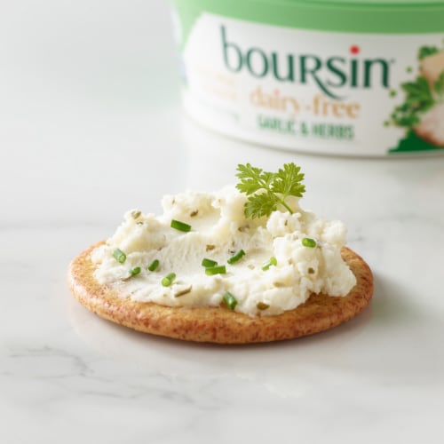 Boursin Dairy-Free Garlic & Herbs Cheese Spread Alternative Perspective: bottom