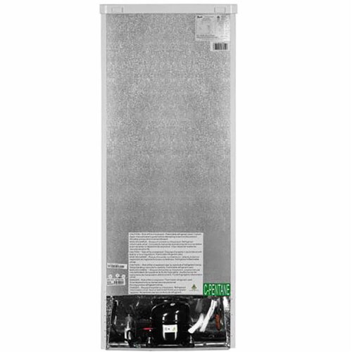 Avanti VFM58B0W 5.8 Cu. Ft. White Vertical Freezer Perspective: bottom