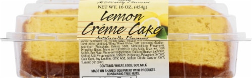 Kroger® Sliced Lemon Creme Cake Perspective: bottom