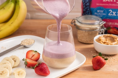 Wyman's® of Maine Triple Berry Blend Frozen Bag Perspective: bottom