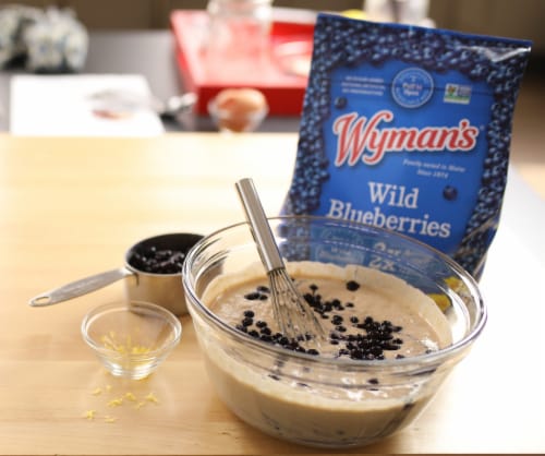 Wyman's® Frozen Wild Blueberries Perspective: bottom