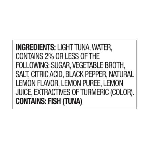 StarKist Tuna Creations Lemon Pepper Pouch Perspective: bottom