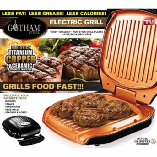 Buy Gotham Steel Smokeless Electric Grill Copper