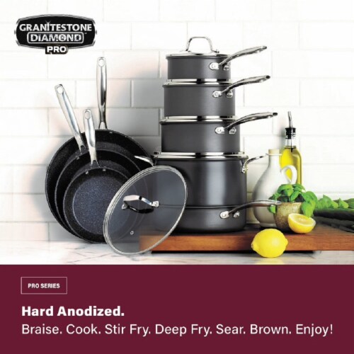 Hard Anodized 13 Pc Cookware Set