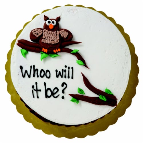 Gender Reveal Cake Perspective: bottom
