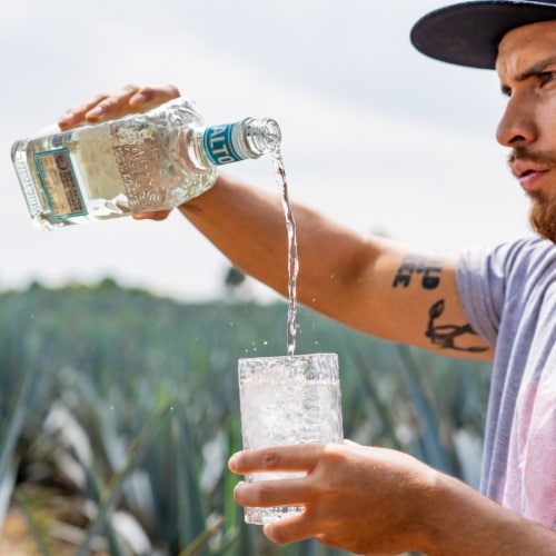 Olmeca Altos Tequila Plata Perspective: bottom