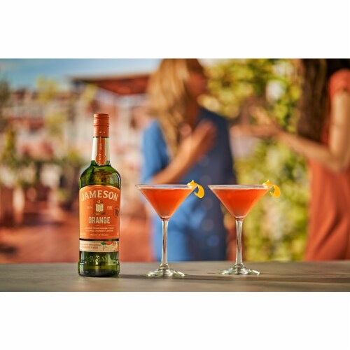 Jameson Orange Flavored Whiskey Perspective: bottom