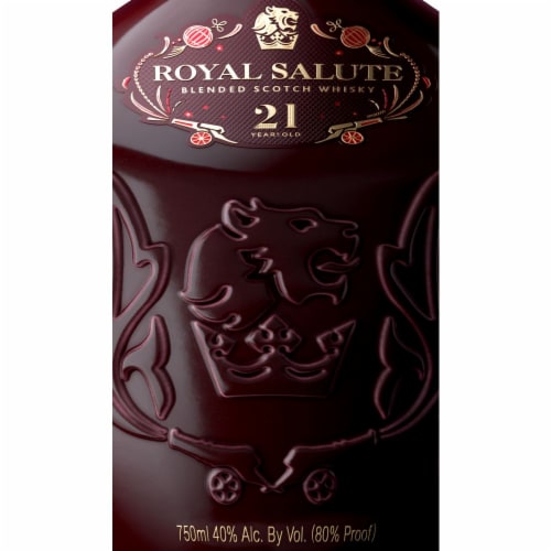 Royal Salute 21 Year Old Blended Scotch Whisky Perspective: bottom