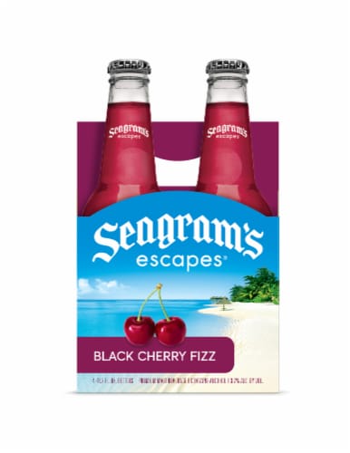 Seagram's Escapes Black Cherry Fizz Cooler Perspective: bottom