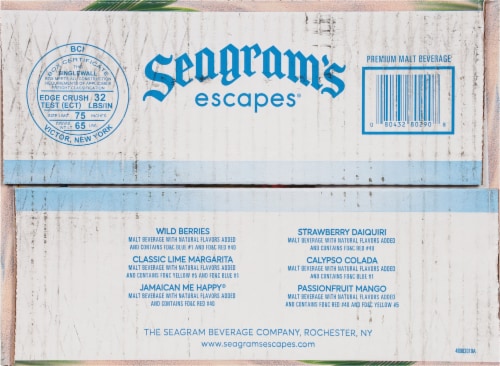 Seagram's Escapes® Malt Beverage Cooler Variety Pack Perspective: bottom