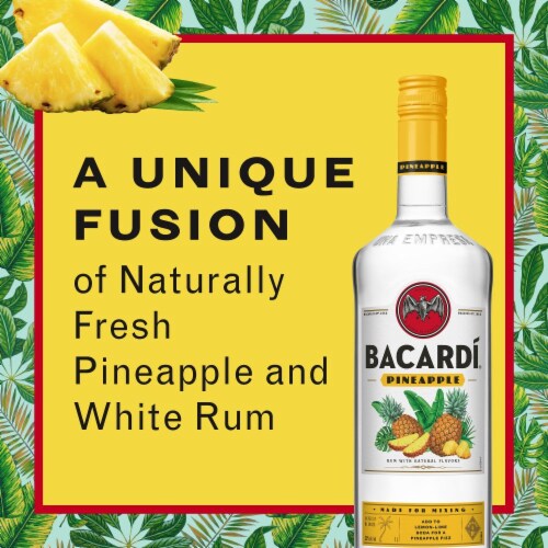 Bacardi Pineapple Rum Perspective: bottom
