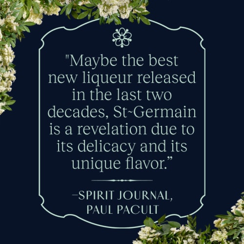 ST-GERMAIN® Elderflower Liqueur Perspective: bottom