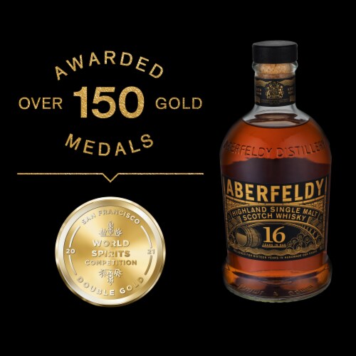 ABERFELDY™ 16 Year Old Single Malt Scotch Whisky Perspective: bottom