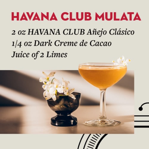 HAVANA CLUB® Anejo Clasico Rum, Gold Rum Perspective: bottom