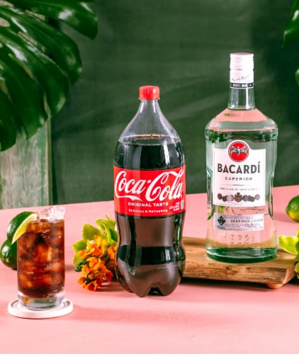BACARDI Superior White Rum and Coke Zero Value Pack Perspective: bottom