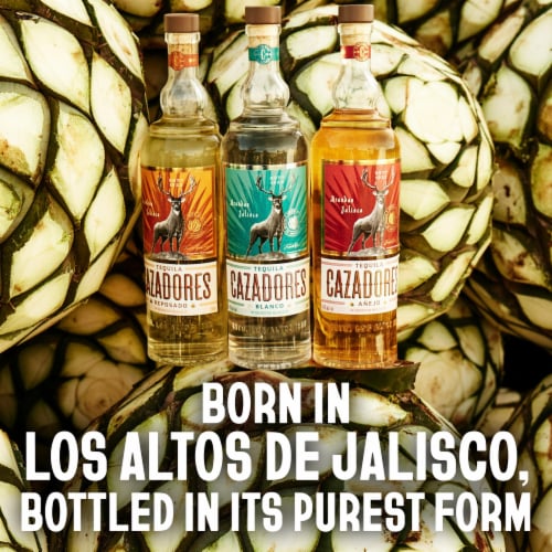 Cazadores Blanco Tequila Perspective: bottom