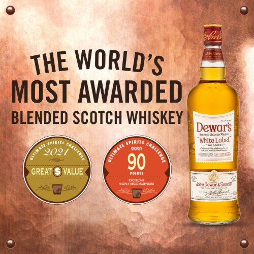 DEWAR'S® White Label Blended Scotch Whisky, 1.0 l - Kroger