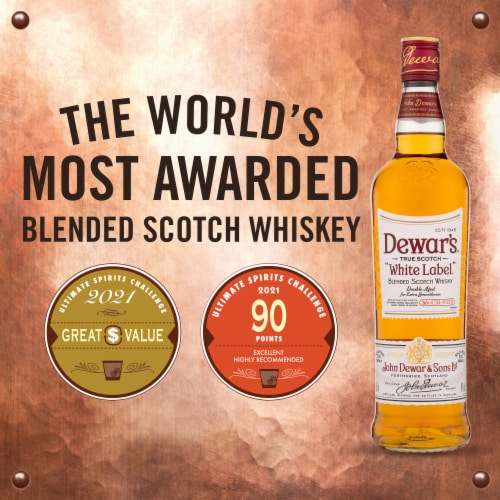Dewar's White Label Blended Scotch Perspective: bottom