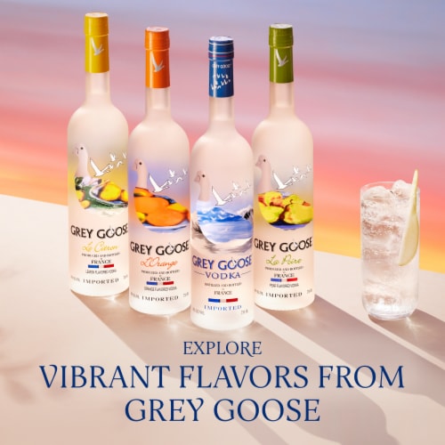 Grey Goose Le Citron Vodka Perspective: bottom