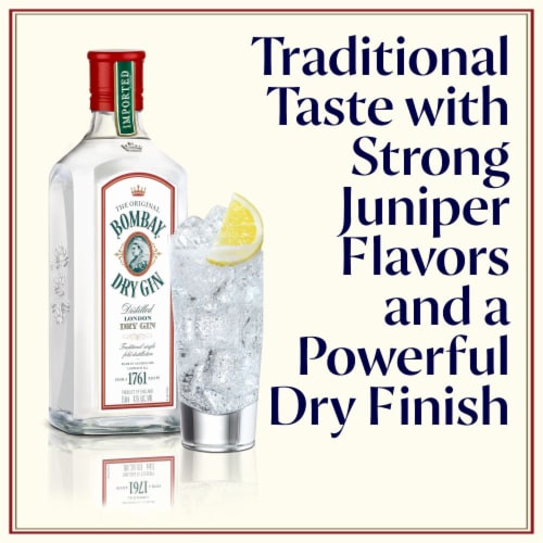 Bombay Gin Dry Gin Perspective: bottom