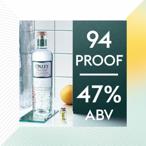 OXLEY® Cold Distilled London Dry Gin Perspective: bottom