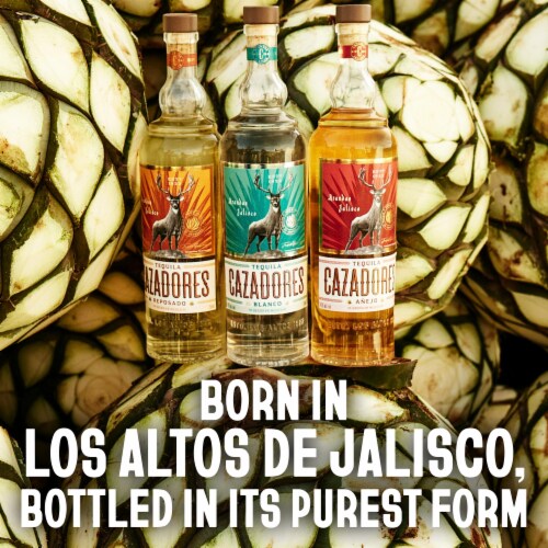 CAZADORES® Tequila Blanco Perspective: bottom