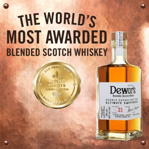 DEWAR'S® Double Double 21 Year Old Blended Scotch Whisky Perspective: bottom