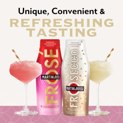 Martini & Rossi Frosecco Frozen Ready to Drink Cocktail Perspective: bottom