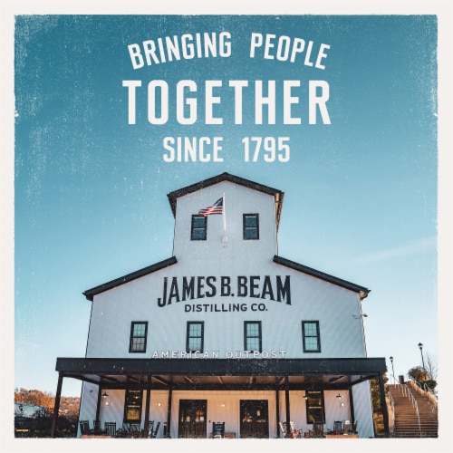 Jim Beam Bourbon Whiskey Perspective: bottom