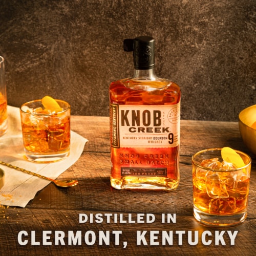 Knob Creek Kentucky Straight Bourbon Whiskey Perspective: bottom