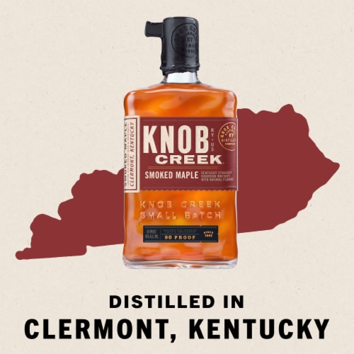 Knob Creek Smoked Maple Kentucky Straight Bourbon Whiskey Perspective: bottom