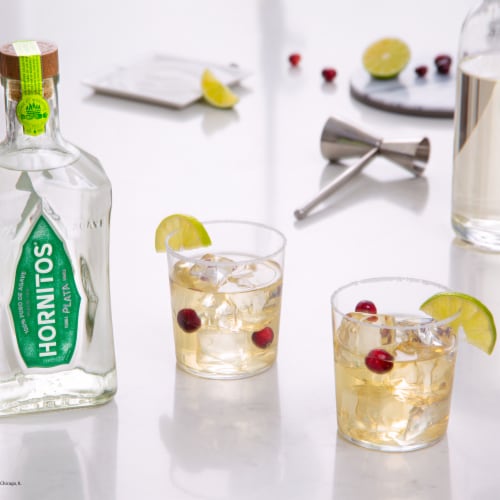 Hornitos Plata Tequila Perspective: bottom