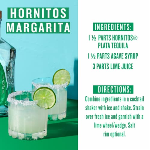 Hornitos Plata Tequila Perspective: bottom