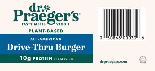 Dr. Praeger's® All American Frozen Veggie Burgers Perspective: bottom