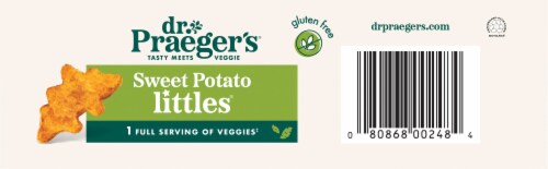 Dr. Praeger's® Sweet Potato Littles® Perspective: bottom