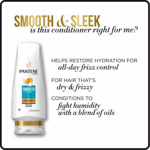 Pantene Pro-V Smooth & Sleek Conditioner Perspective: bottom