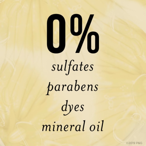 Pantene Nutrient Blends Fortifying Damage Repair Shampoo Sulfate Free Perspective: bottom