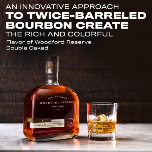 Woodford Reserve Double Oaked Kentucky Straight Bourbon Whiskey Perspective: bottom