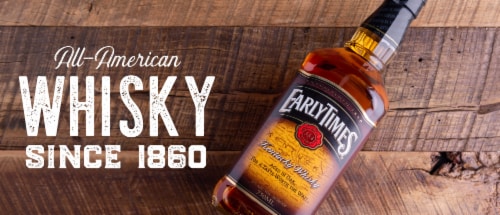 Early Times Kentucky Whisky Perspective: bottom