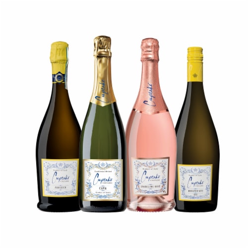 Cupcake Vineyards Extra Dry Cava Spain Sparkling Wine Perspective: bottom