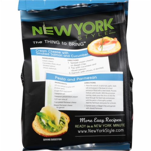 New York Style Sea Salt Bagel Crisps, Non-GMO Perspective: bottom