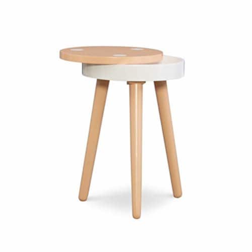 Sherbert Side Table Orange Perspective: bottom