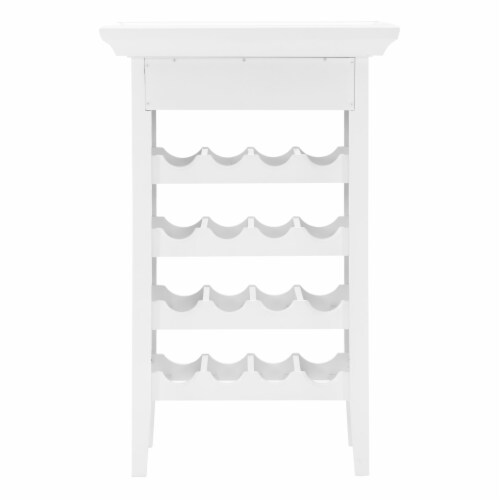Tavor Wine Cabinet White Perspective: bottom