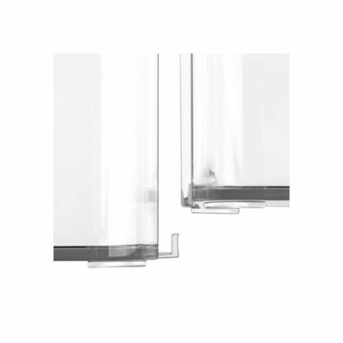 iDesign Interlocking Clear Drawer Organizer Perspective: bottom