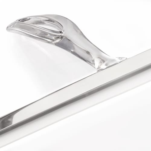 InterDesign Euro Squeegee - Clear/Stainless Steel Perspective: bottom