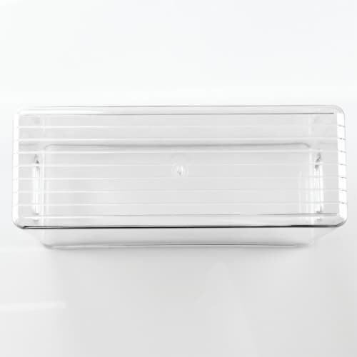 InterDesign® Bath Binz!™ Clear Storage Bin Perspective: bottom