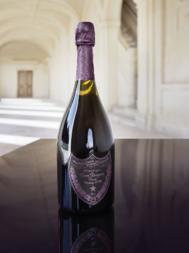 Dom Perignon Rose Vintage Champagne Perspective: bottom
