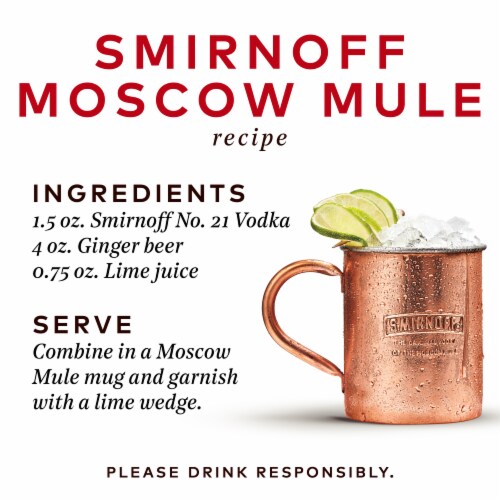 Smirnoff No. 21 Award-Winning Vodka Perspective: bottom