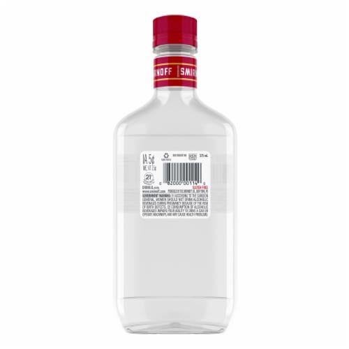 Smirnoff Vodka Raspberry Perspective: bottom